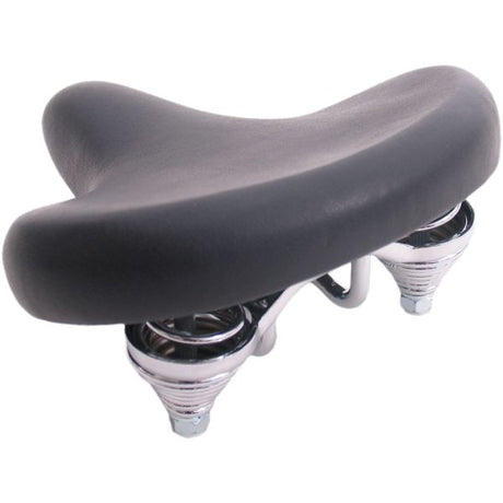 Zadel transport kinderfiets 20-22 - zwart
