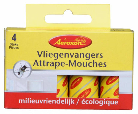 Aeroxon vliegenklevers vliegenvangers a 4 stuks<br>