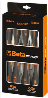 Schrauwenschrauwen Set Beta Tools Evox 12033 D8P - 8 Dial