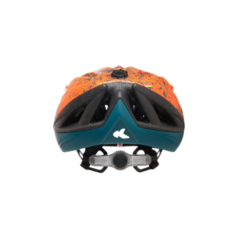 Ked fietshelm street jr. pro s (49-55 cm) - arcadia green orange matt