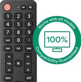 Enzo afstandsbediening universeel hisense - 9800460