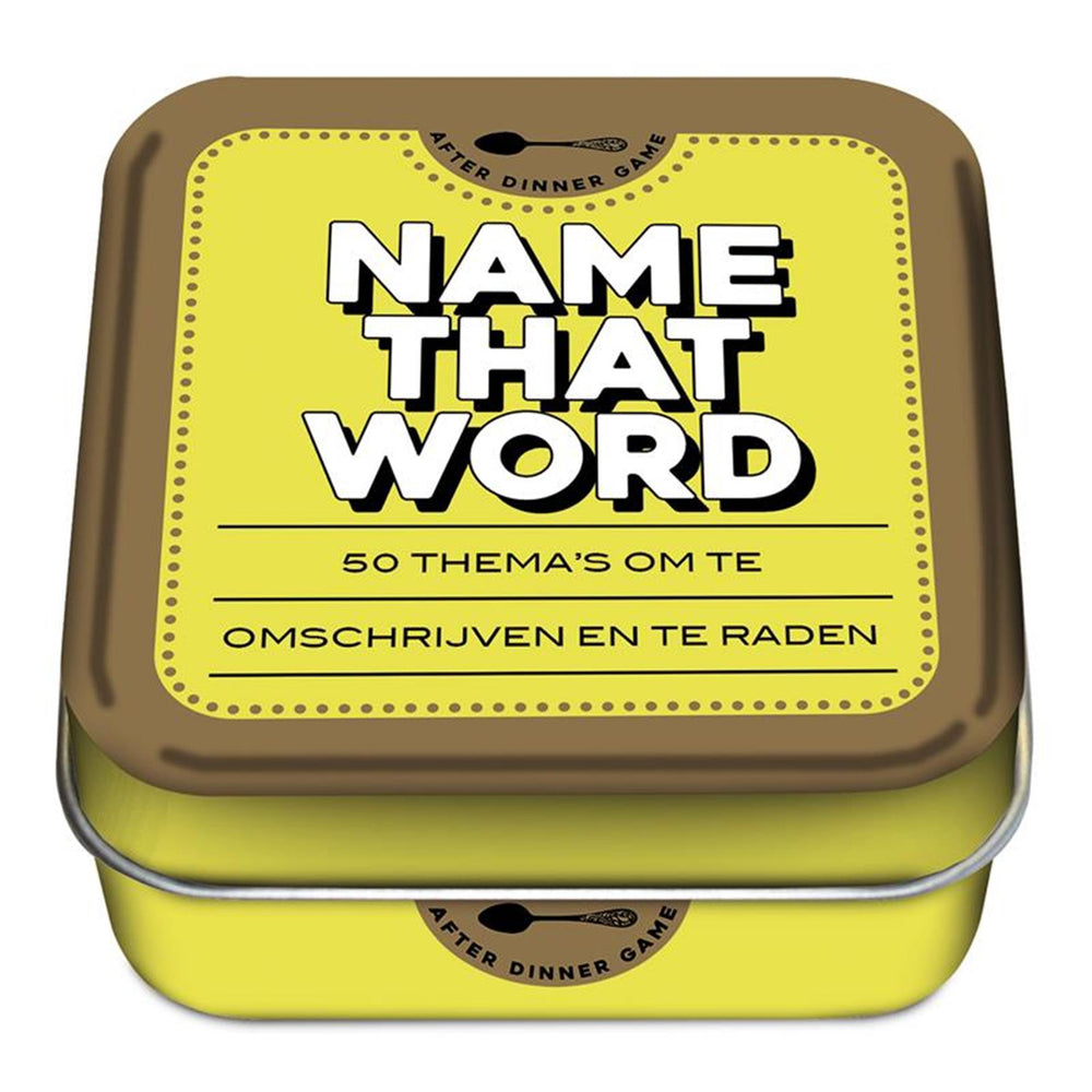Imagebooks after dinner games name the word
