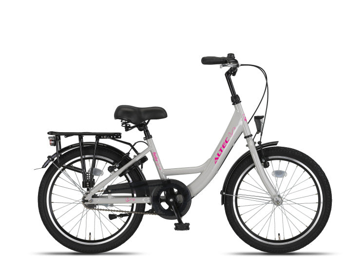 Altec belle 20 inch meisjes v-brakes lichtgrijs