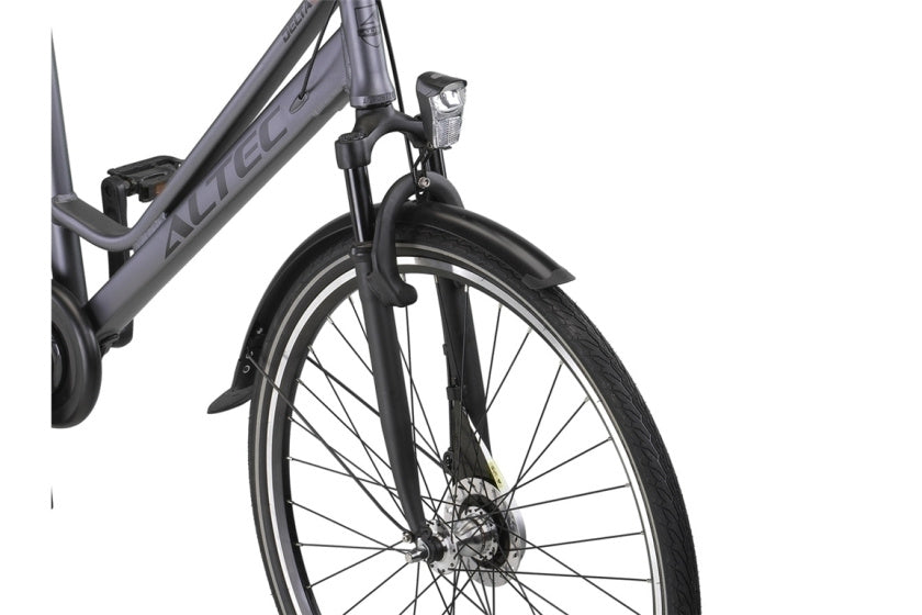 Altec delta plus 28 inch 50 cm dames 3v rollerbrake matgrijs