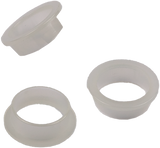 Ami nylon ring transparant wit verpakt per 10 stuks in zakje - 900006