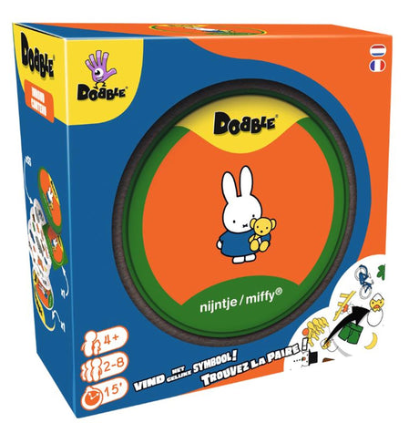 Nijntje dobble miffy - kaartspel - zoekspel voor kinderen - leerzaam en leuk