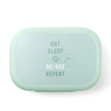 Amuse lunchbox medium groen eat sleep re-use repeat