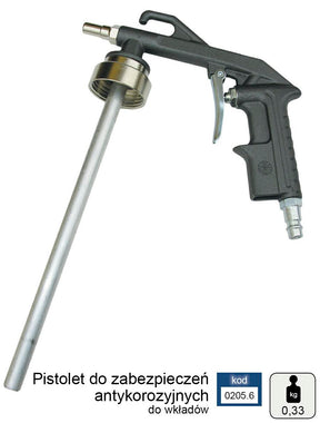 Adler pneumatisch anti-corrosief pistool voor patronen