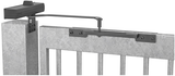 Assa abloy dc680g deurdranger voor toegangspoorten en tuinhekken | incl. glijarm voor breedtes van 600 mm tot 1400 mm | kleur zilver ev1. | 180-20 ° - a000399976