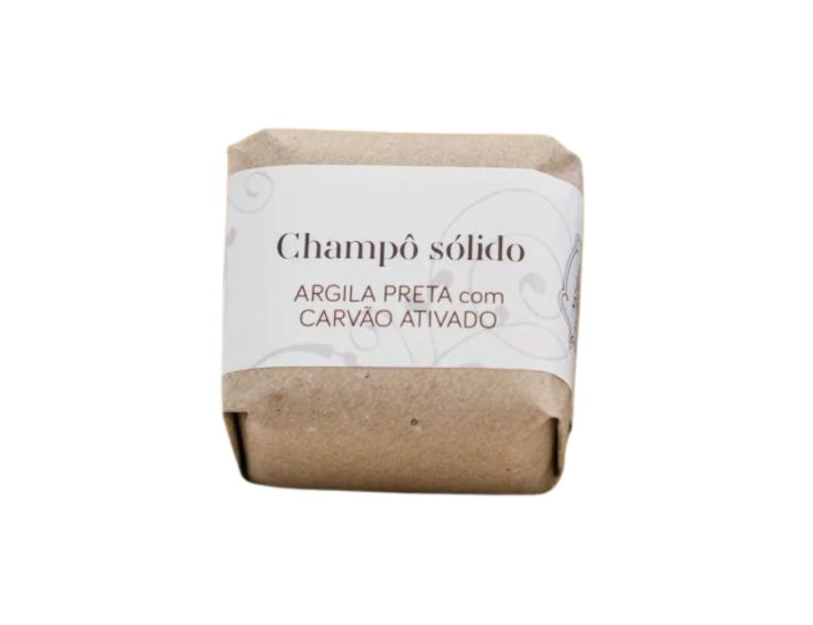 Atelier do Sabão Shampoobar Black Clay Active Charal