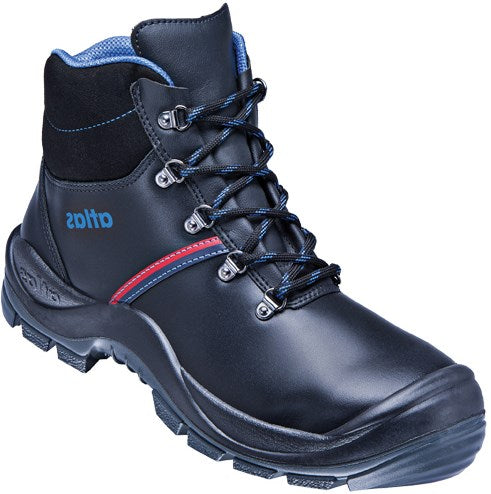 Atlas werkschoen anatomic bau 500 hoog s3 | zwart [w12] | maat 46 - 00.012.001.46