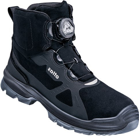 Atlas werkschoen flash 6905 boa xp s3 | zwart grijs | maat 39 - 4043692441399