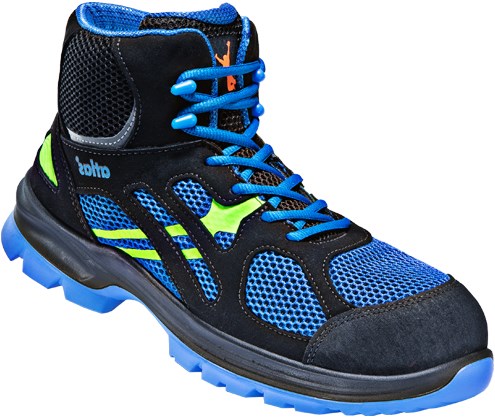 Atlas werkschoen flash 8205 hoog s1p | zwart blauw | maat 45 - 00.012.064.45