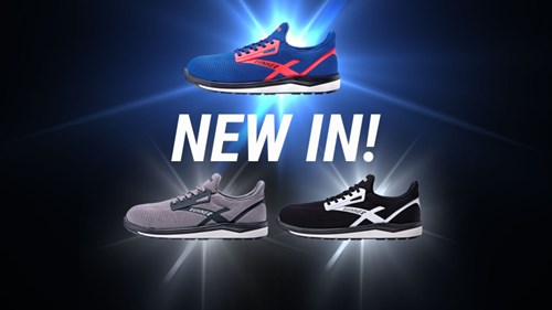 Atlas werkschoen runner 45 s1p | neon blauw | maat 39 - 4043692434346