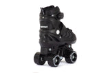 Aventuri verstelbare rolschaatsen semi-softboot zwart maat 27-30 (xs)