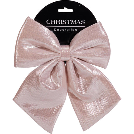 Home styling strik roze 23cm