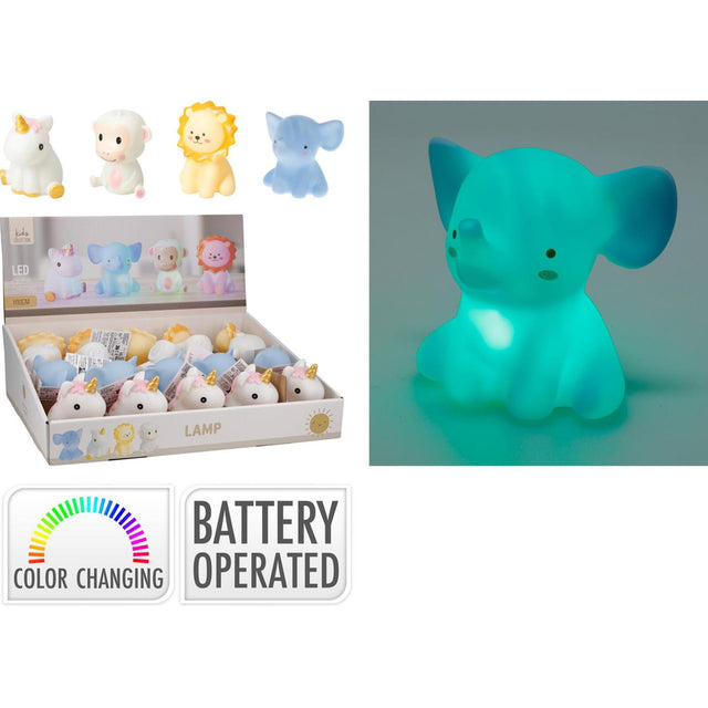 Kids collection nachtlamp 10cm 4ass design