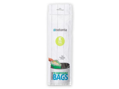 Brabantia afvalzak k compost 10l 10zakke