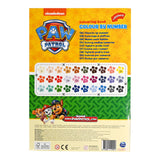 Paw patrol kleuren op nummer + stickers
