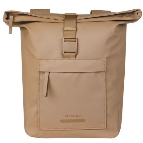 Basil b.v. dubbele fietstas basil brooklyn 41l 14 x 30 x 37 cm - zand