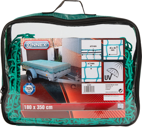 Connex veiligheidsnet aanhangwagen 3.5x1.8 - b34069