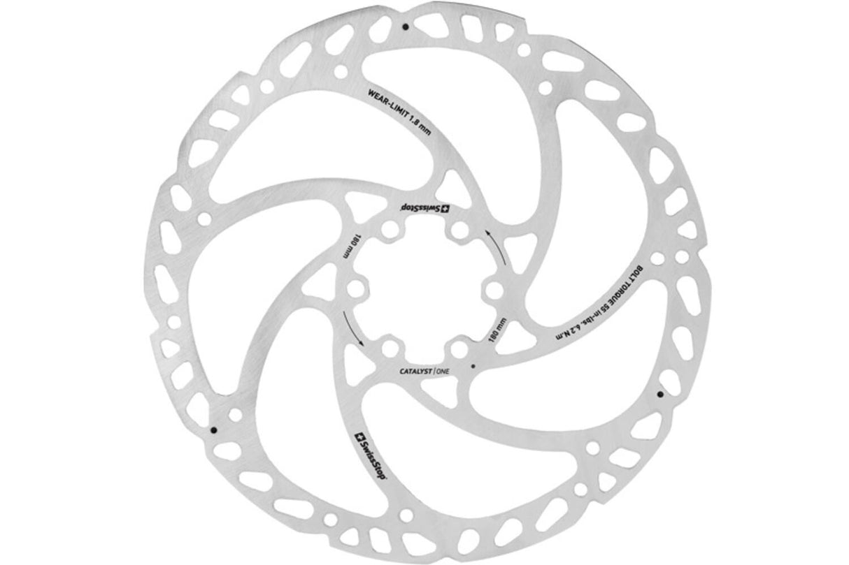 SwissStop - katalizator dysku hamulca jeden 6 śrub 180 mm