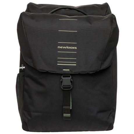 Newlooxs tas new looxs vigo dubbel | zwart groen | mik 2.0 | 40l