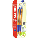 Stabilo pointball blauw 2 stuks op blister