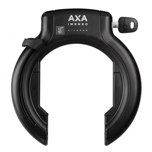 AXA IMENSO XL Ringslot 92 mm ART2 Black, w tym gniazdo baterii ramy Bosch Gen3