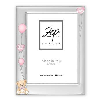 Zep baby fotolijst b17346p ivan pink 10x15 cm