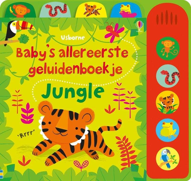 Usborne baby's allereerste geluidenboekje: jungle