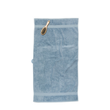 Badhanddoek ijsblauw 60x110cm 2 stuks