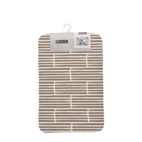 Badmat microvezel brick 60x40cm
