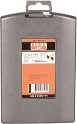 Bahco hss-e borenset | kobalt | voor metaal - 19-delig - 4511-set-19