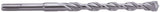 Bahco sds+ boor | 2-snijkanten | voor beton | 6.0 mm x 210 mm - 4652-6-210