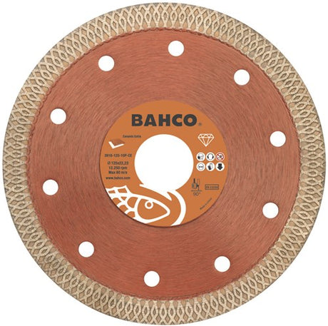 Bahco slijpschijf | diamant | voor keramiek en tegels | 125 x 1.2 x 22.23 mm - 3916-125-10p-ce