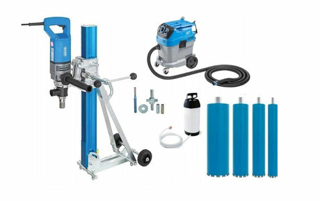 Baier boor bdb825 + stofzuiger bss606l +statidium+hydroonetka + kronen 82 132 172 200