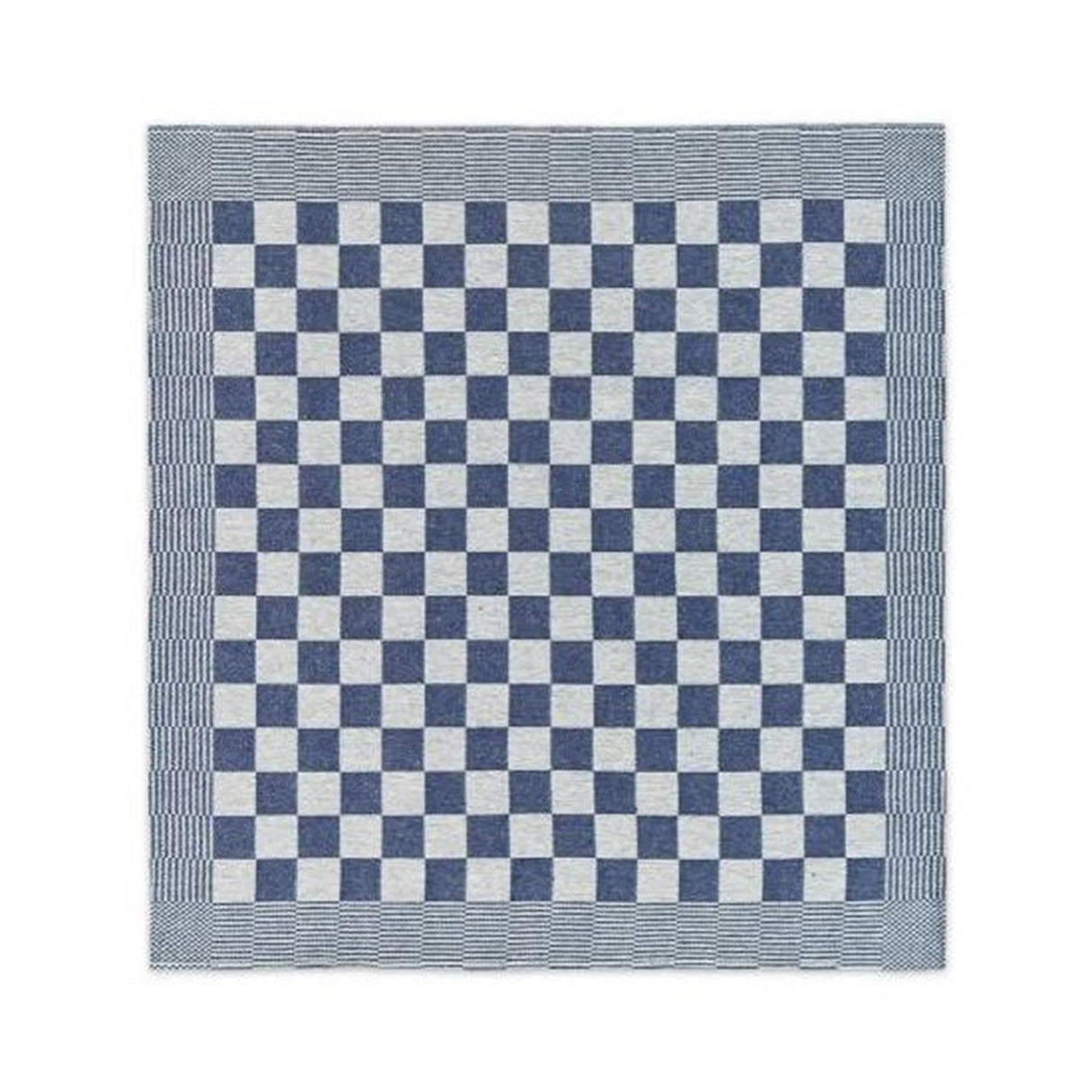 Ddddd theedoek barbeque blauw 60x65cm 6 stuks