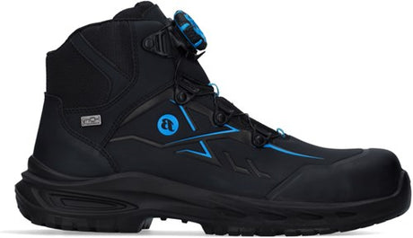 Bata werkschoen fayvr stone w mid boa s7s | zwart | maat 47 - 8712843718944