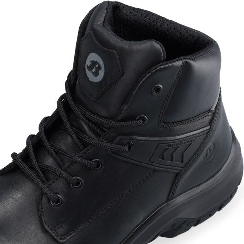 Bata werkschoen pwr412 mid s3 | zwart | maat 48 - 8712843714618