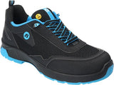 Bata werkschoen summ two laag s3 | zwart blauw | maat 42 - 00.017.140.42