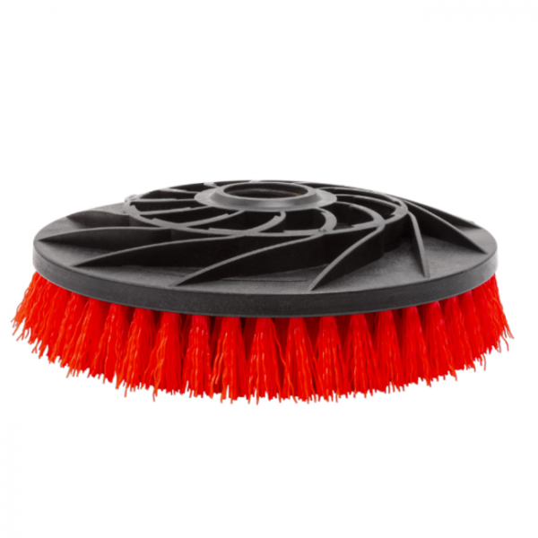 Brosse dure pour la brosse jumelle (rouge).