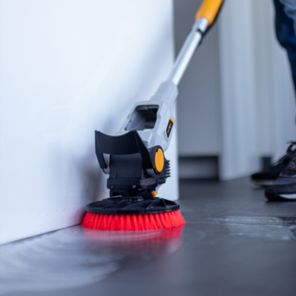 Brosse dure pour la brosse jumelle (rouge).