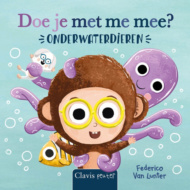 Clavis beestenboel - doe je met me mee? onderwaterdieren