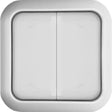 Enzo benson opbouw schakelaar serie wit - 4650087