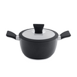 Berghoff eclipse kookpot met deksel zwart keramisch ø20cm