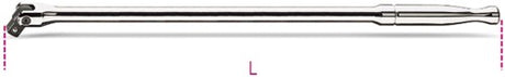 Beta 1 2” wringijzer met kniegewricht, lange uitvoering 920m 35l - 009200843