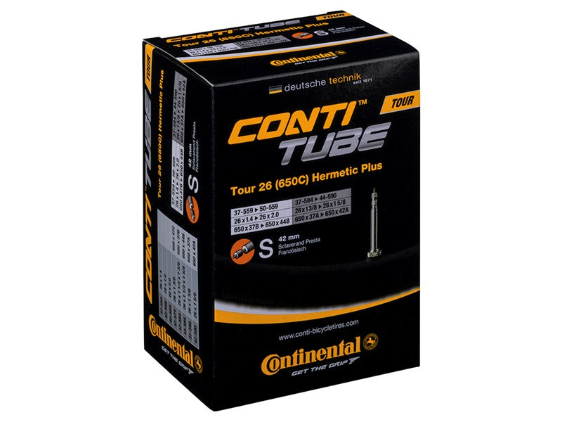 Continental Inner Tube FV SV 26 Hermetic más 37 50-559 Tour