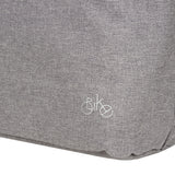 Bike drops shopper fietstas met schouderhengsel nylon 12l grijs