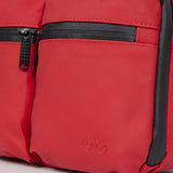 Bike splash waterafstotende stuurtas met schouderhengsel 3l rood